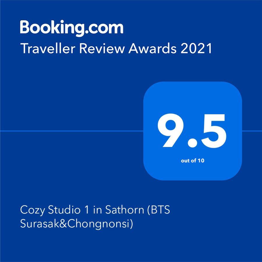 Cozy Studio 1 In Sathorn, Bts Saint Louis Bangkok Bagian luar foto